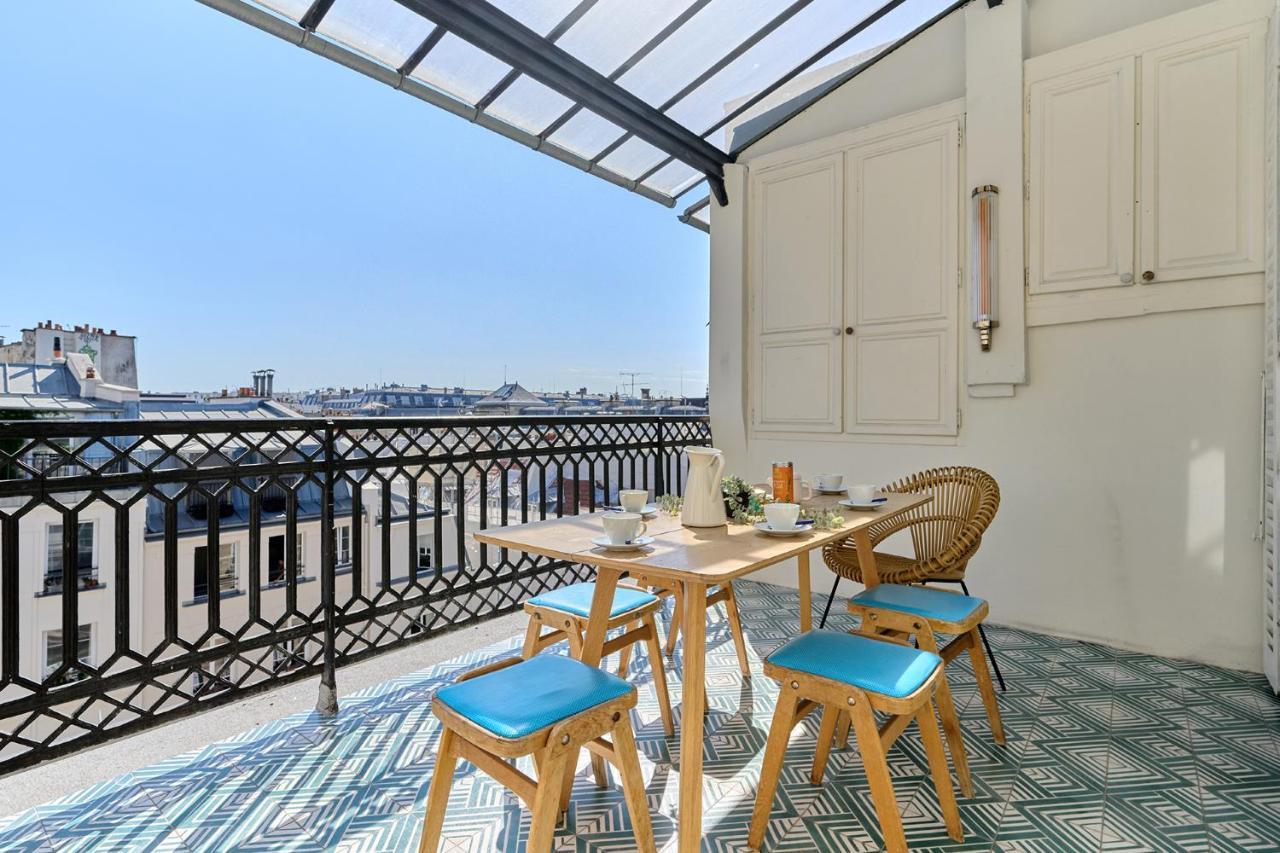 Apartment Center Of Paris With Terrace By Studio Prestige Esterno foto