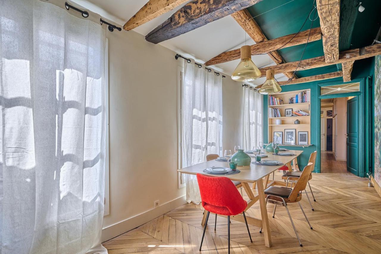 Apartment Center Of Paris With Terrace By Studio Prestige Esterno foto