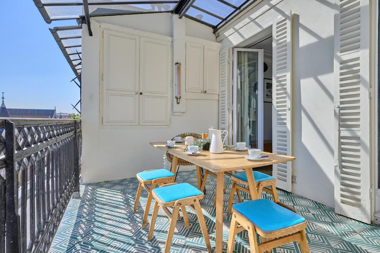 Apartment Center Of Paris With Terrace By Studio Prestige Esterno foto