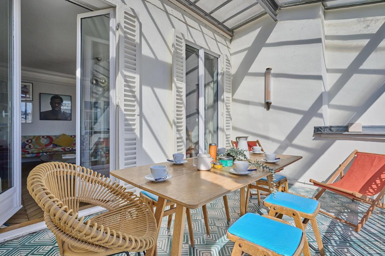 Apartment Center Of Paris With Terrace By Studio Prestige Esterno foto