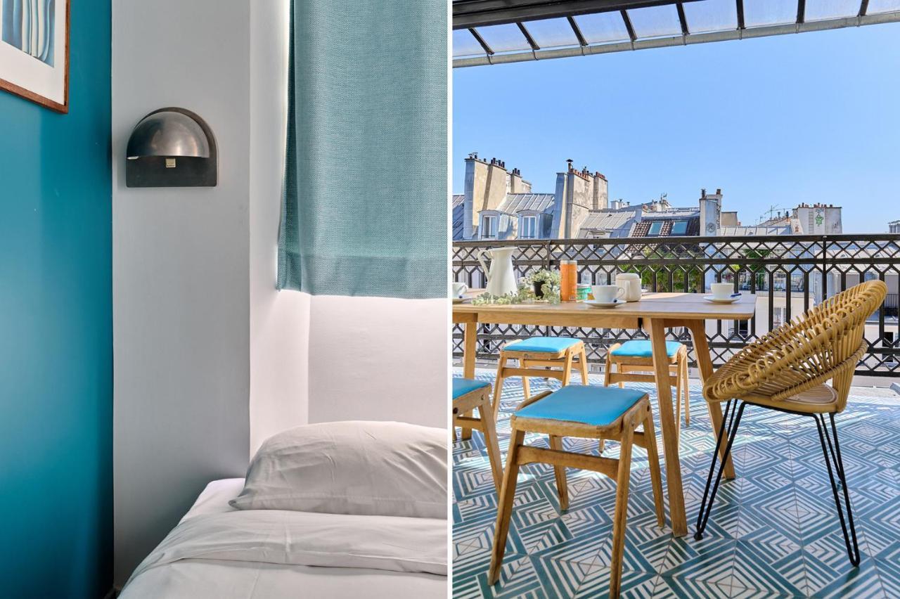 Apartment Center Of Paris With Terrace By Studio Prestige Esterno foto